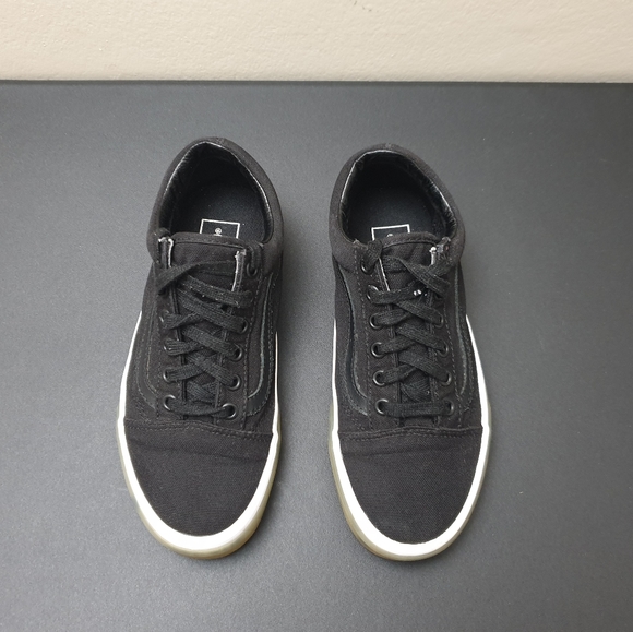 Vans Old Scool Black White Skate Shoes Wome's Size 6 - Picture 7 of 10